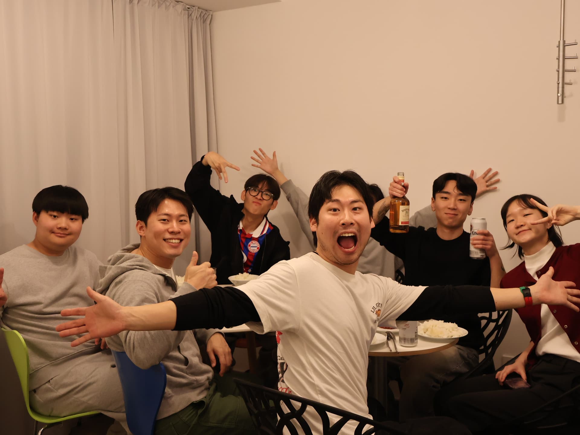 With your team